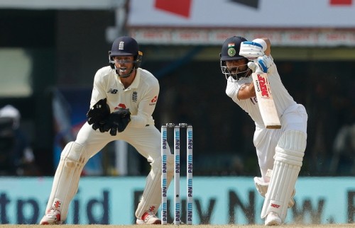 चेन्नई टेस्ट: कोहली, अश्विन के अर्धशतक, भारत की गिरफ्त में मैच, 416 रनों की बढ़त