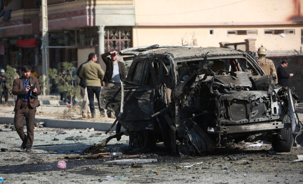 काबुल में कई विस्फोट, पुलिस अधिकारी की मौत, 6 घायल