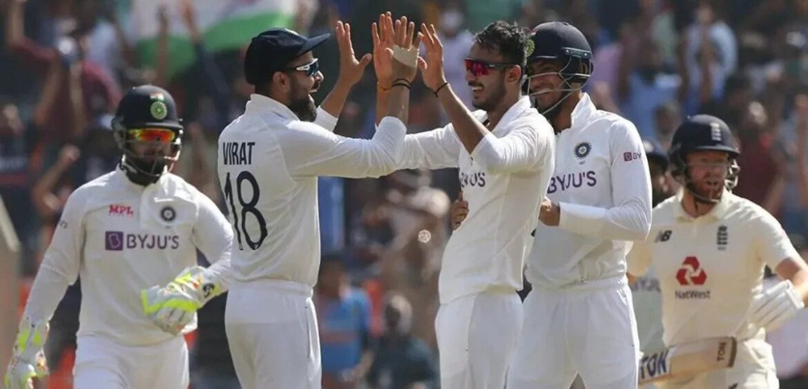 अहमदाबाद टेस्ट : इंग्लैंड की पहली पारी 112 रन पर सिमटी