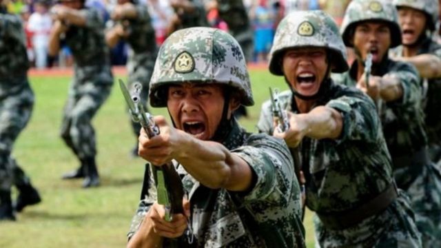 चीन का रक्षा बजट 209 अरब डालर भारत के मुकाबले तीन गुना से अधिक