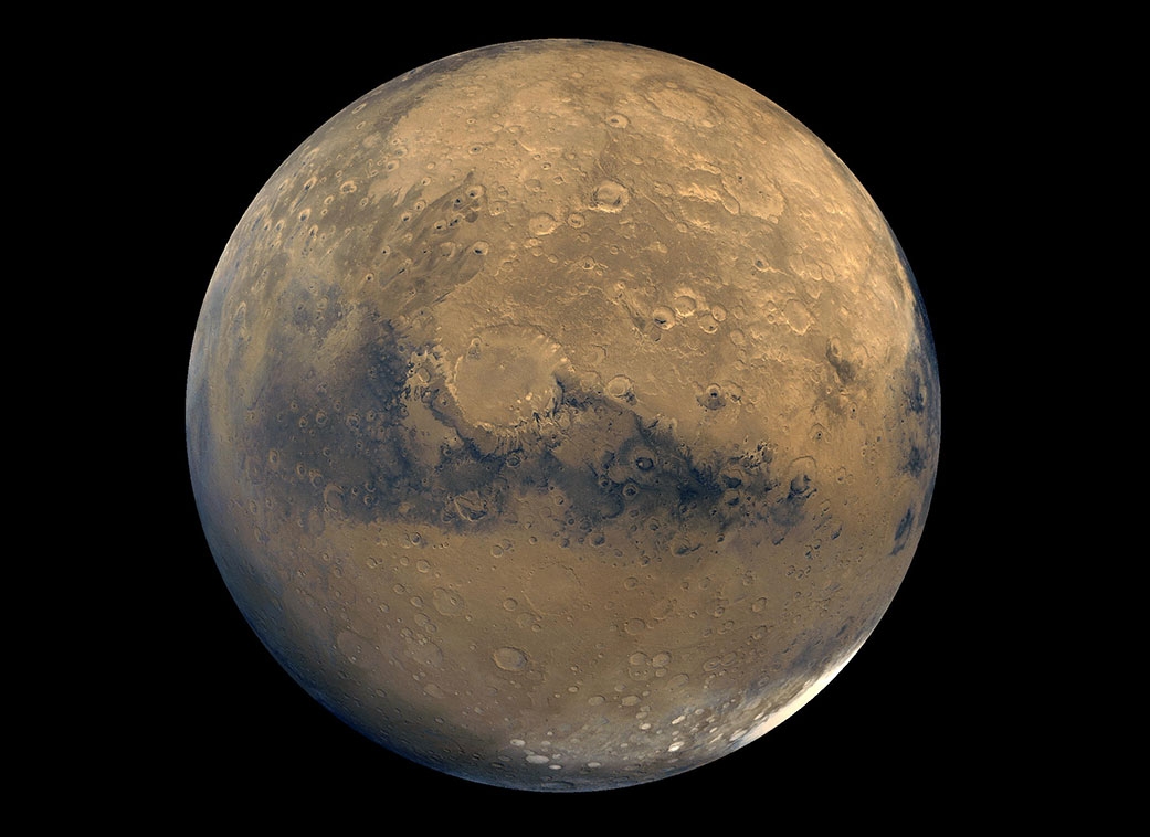 मंगल ग्रह की पपड़ी में खनिजों के बीच फंसा हुआ है पर्याप्त पानी : स्टडी