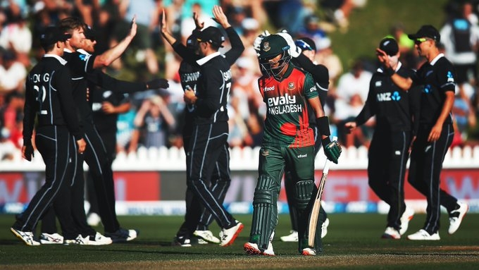 वेलिंगटन वनडे : न्यूजीलैंड ने बांग्लादेश के खिलाफ किया क्लीन स्वीप