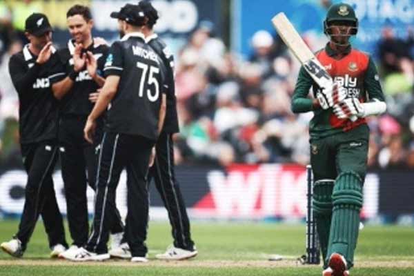 डुनेडिन वनडे : न्यूजीलैंड ने बांग्लादेश को 8 विकेट से हराया, बाउल्ट के 4 विकेट