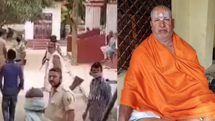 मधुबनी में मंदिर में सो रहे 2 साधुओं की गला काटकर हत्या, लाश को भूसे से ढक दिया