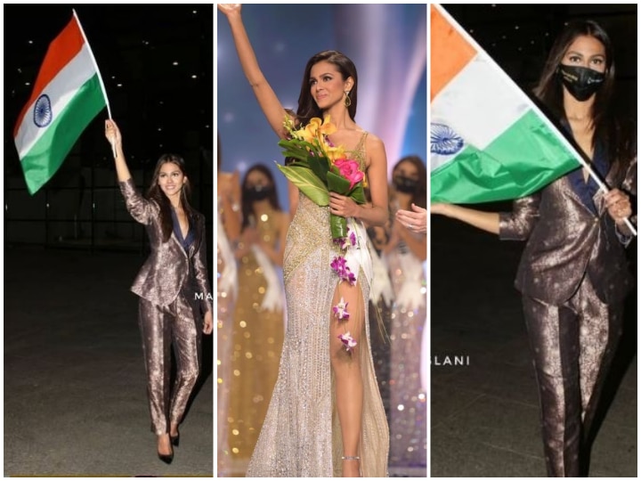 भारत लौटीं मिस यूनिवर्स की थर्ड रनरअप एडलिन, एयरपोर्ट पर लहराया तिरंगा