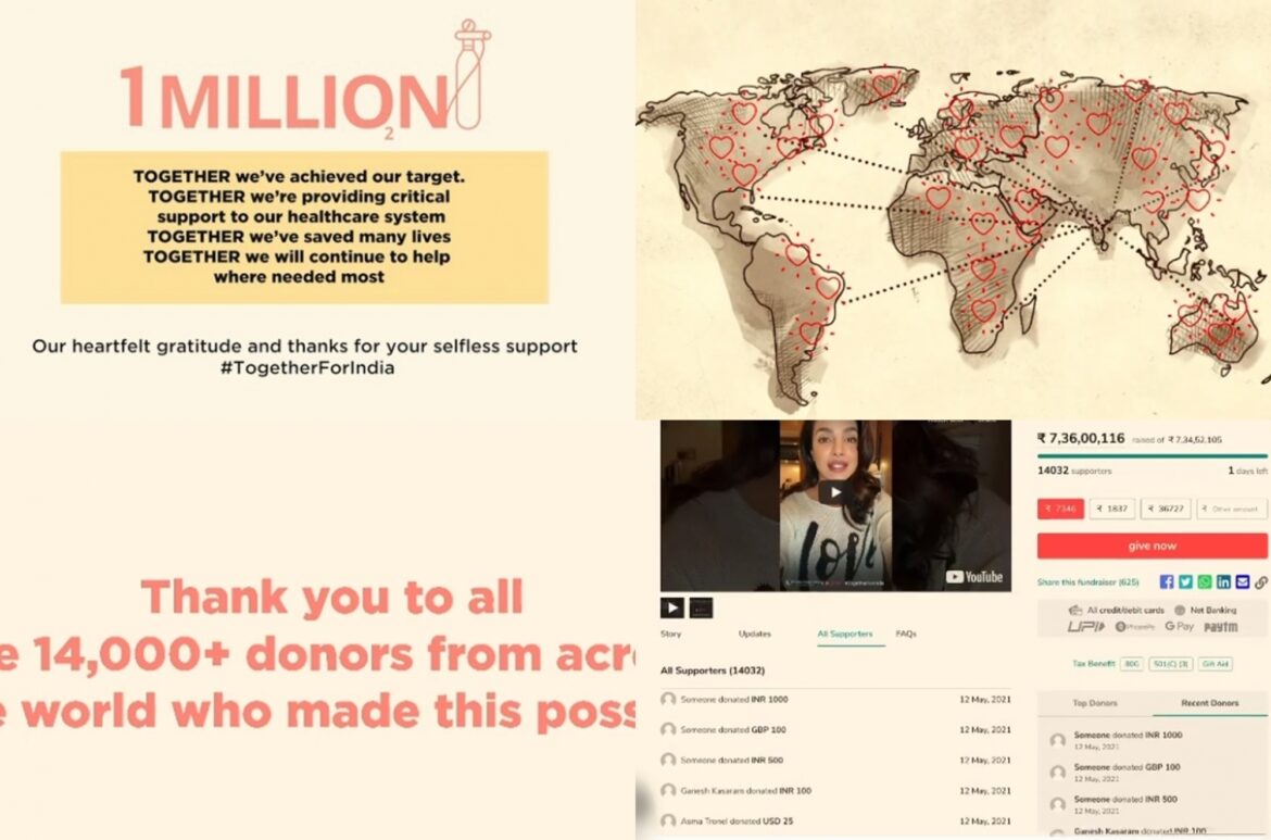14,000 से अधिक लोगों ने 10 लाख डॉलर जुटाने में मदद की : प्रियंका चोपड़ा