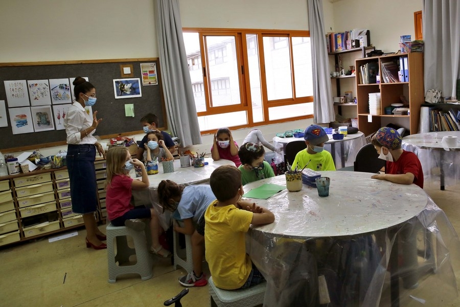 इजराइल के 2 स्कूलों में 45 छात्र कोरोना संक्रमित