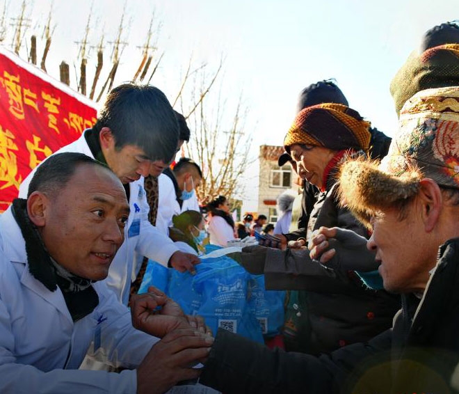 तिब्बत में चिकित्सा प्रणाली लोगों के स्वास्थ्य की रक्षा करती है