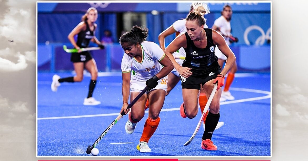 ओलंपिक (महिला हॉकी) : अर्जेटीना ने सेमीफाइनल में भारत को 2-1 से हराया
