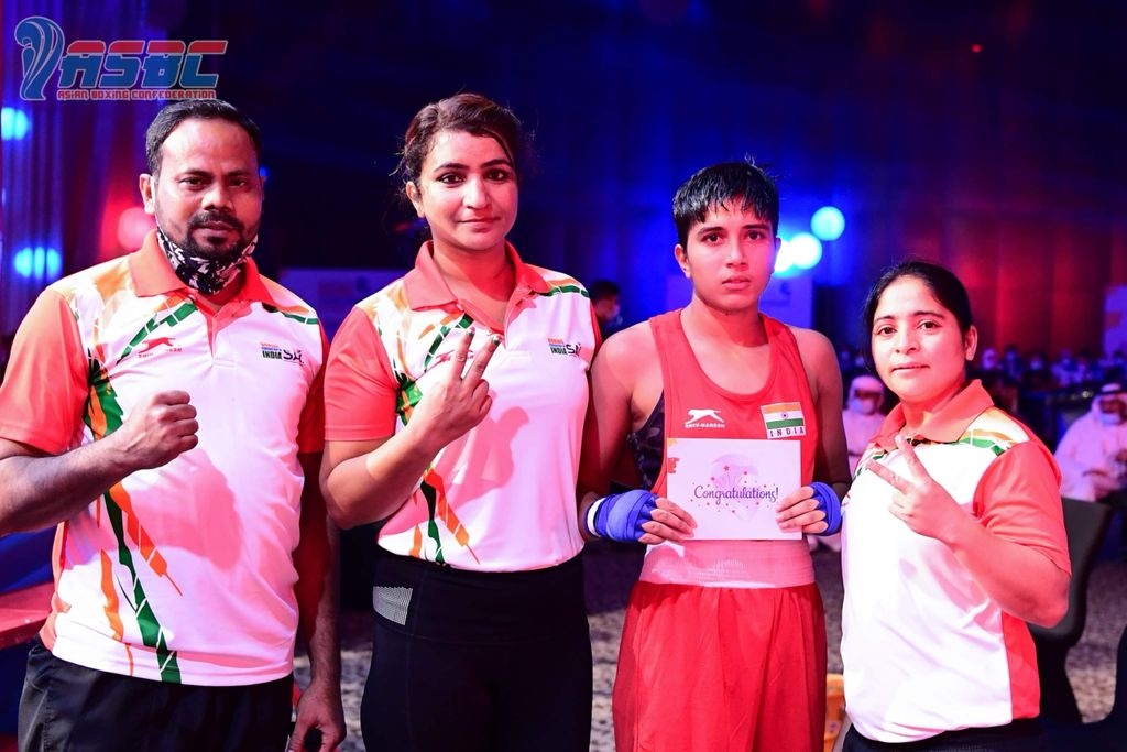 एशियाई जूनियर बॉक्सिंग चैंपियनशिप के सातवें दिन तीन भारतीय फाइनल में पहुंचे