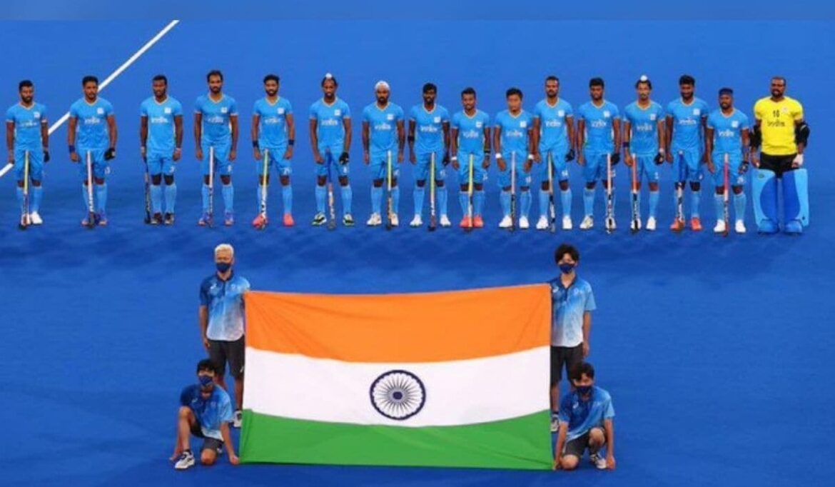 भारतीय हॉकी टीम ने इतिहास रचा: ओलिंपिक में 41 साल बाद भारत ने हॉकी में जीता मेडल