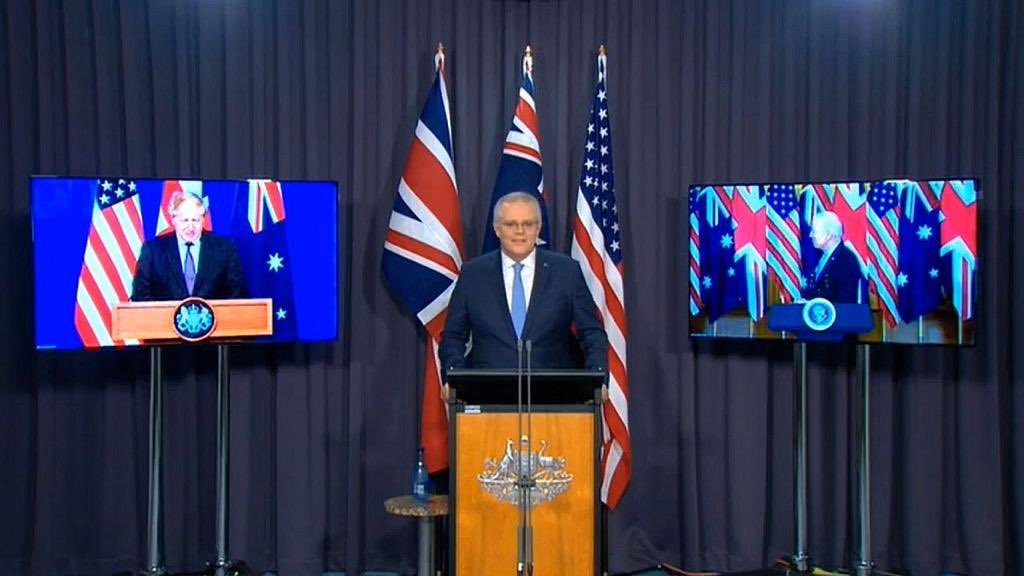 यूएस, यूके, ऑस्ट्रेलिया ने नई सुरक्षा साझेदारी की घोषणा की