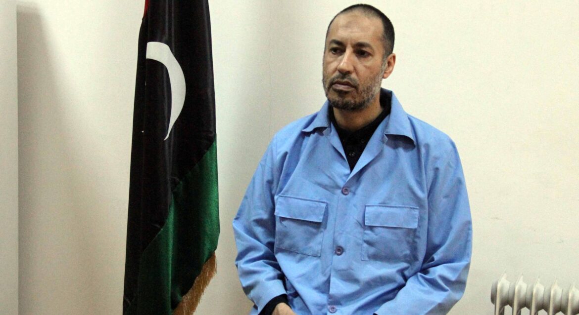 लीबिया ने दिवंगत नेता गद्दाफी के बेटे को रिहा किया