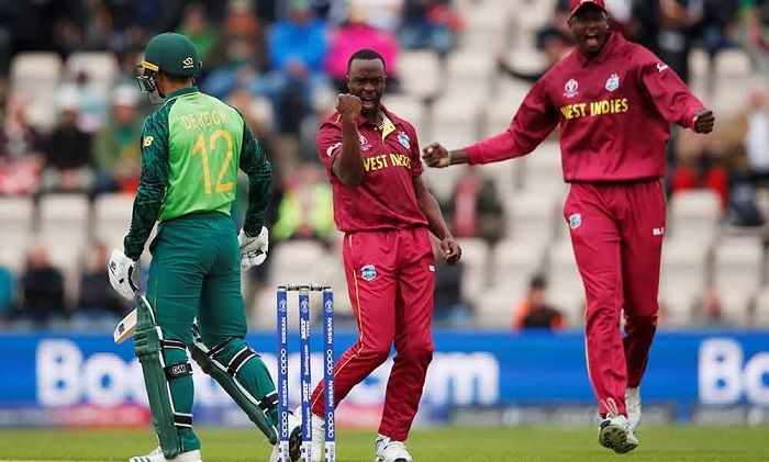 साउथ अफ्रीका vs वेस्टइंडीज:  साउथ अफ्रीका की खराब शुरुआत, पहले ही ओवर में रन आउट हुए बाउमा