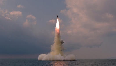 उत्तर कोरिया ने पूर्वी सागर की ओर अज्ञात मिसाइल दागी : दक्षिण कोरिया