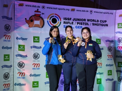 सुहल जूनियर विश्व कप में महिलाओं की 25 मीटर पिस्टल में भारत की शानदार जीत