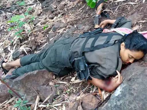 बालाघाट में हुए पुलिस एनकाउंटर में 3 नक्सली मारे गए