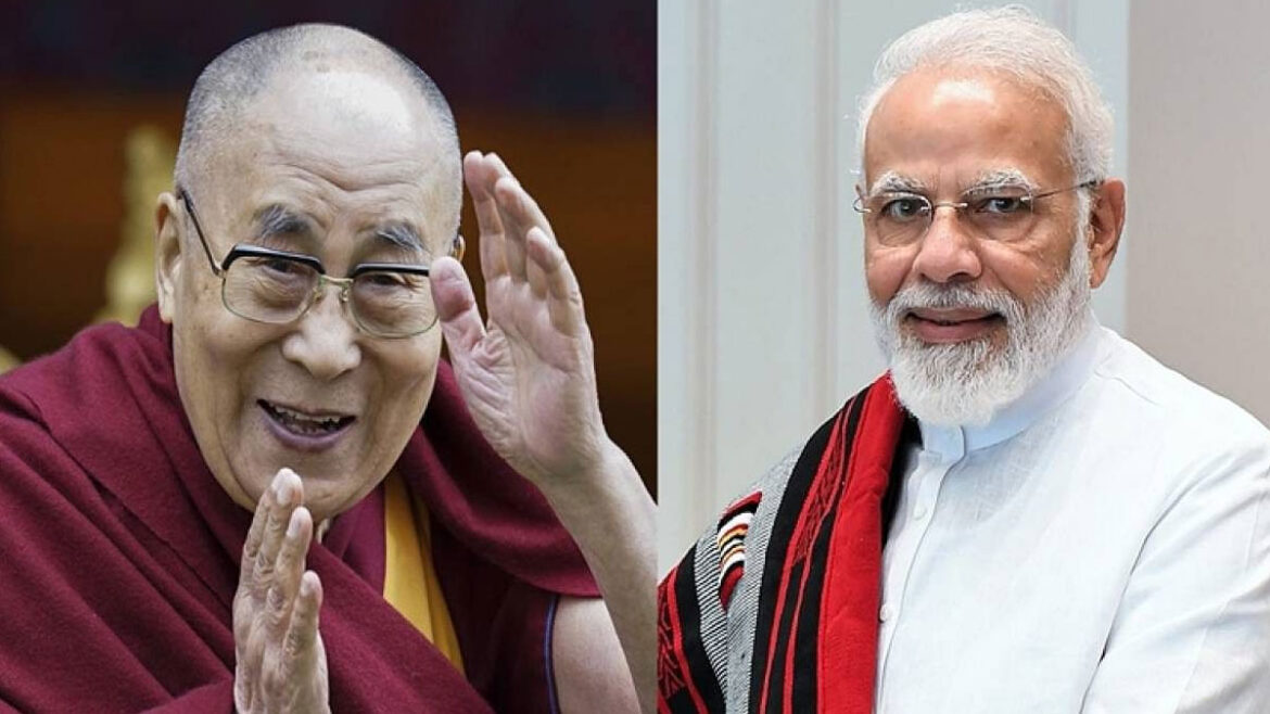 प्रधानमंत्री नरेंद्र मोदी ने दलाई लामा को दी जन्मदिन की बधाई