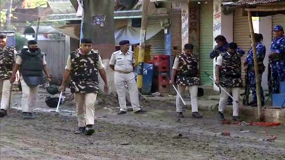 बिहार के 5 जिलों में हिंसा, 125 गिरफ्तार