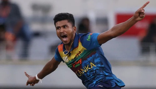 श्रीलंका टीम के तेज गेंदबाज दिलशान मदुशंका एशिया कप से बाहर : रिपोर्ट