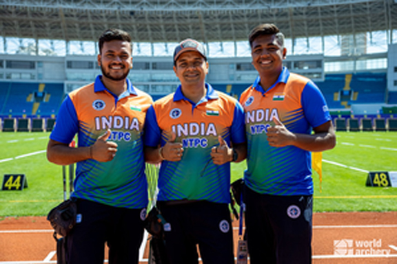 भारतीय पुरुष कंपाउंड और मिश्रित टीम ने स्वर्ण पदक जीते