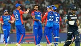 दिल्ली ने गुजरात को 6 विकेट से हराया, 8.5 ओवर में चेज किए 90 रन