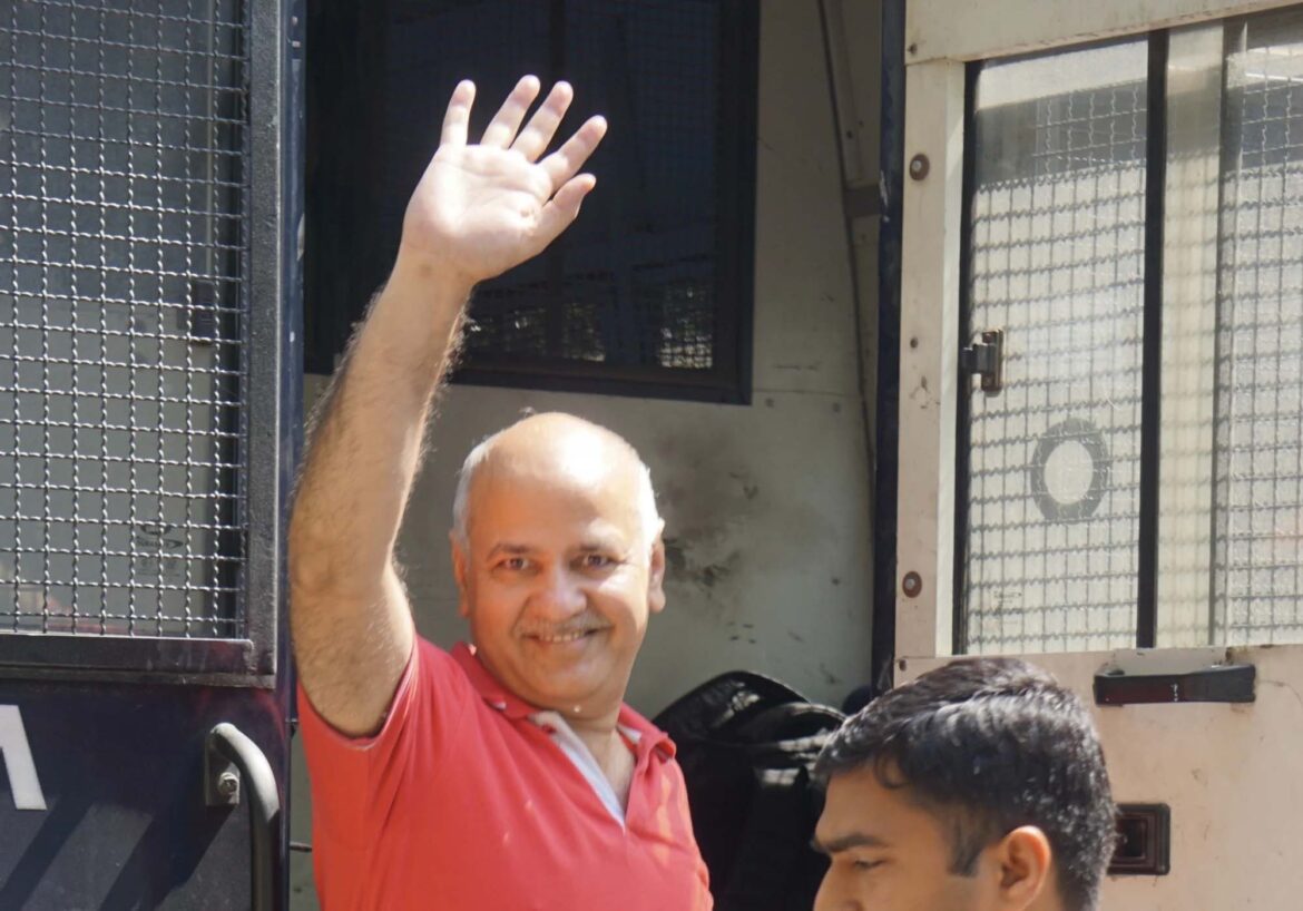 जेल से मनीष सिसोदिया ने अपने समर्थकों को लिखी चिट्ठी, कहा-जल्द बाहर आऊंगा