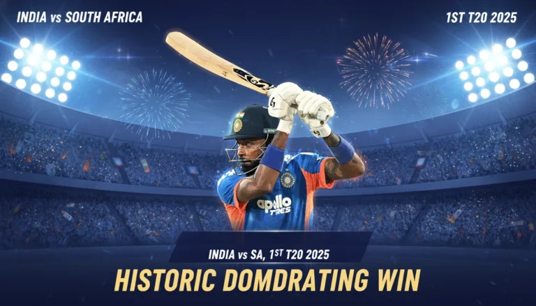 India vs South Africa 1st T20I 2025