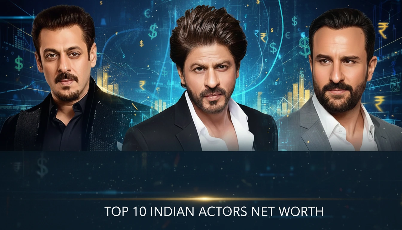 टॉप 10 भारतीय एक्टर्स नेट वर्थ 2025